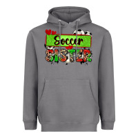 Storm soccer sister with leopard Heavyweight Hoodie - Zillion Design Studio