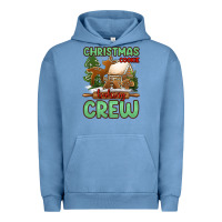 Pigment Pebble Blue Christmas cookie baking crew Urban Hoodie - Jasminsmagicworld