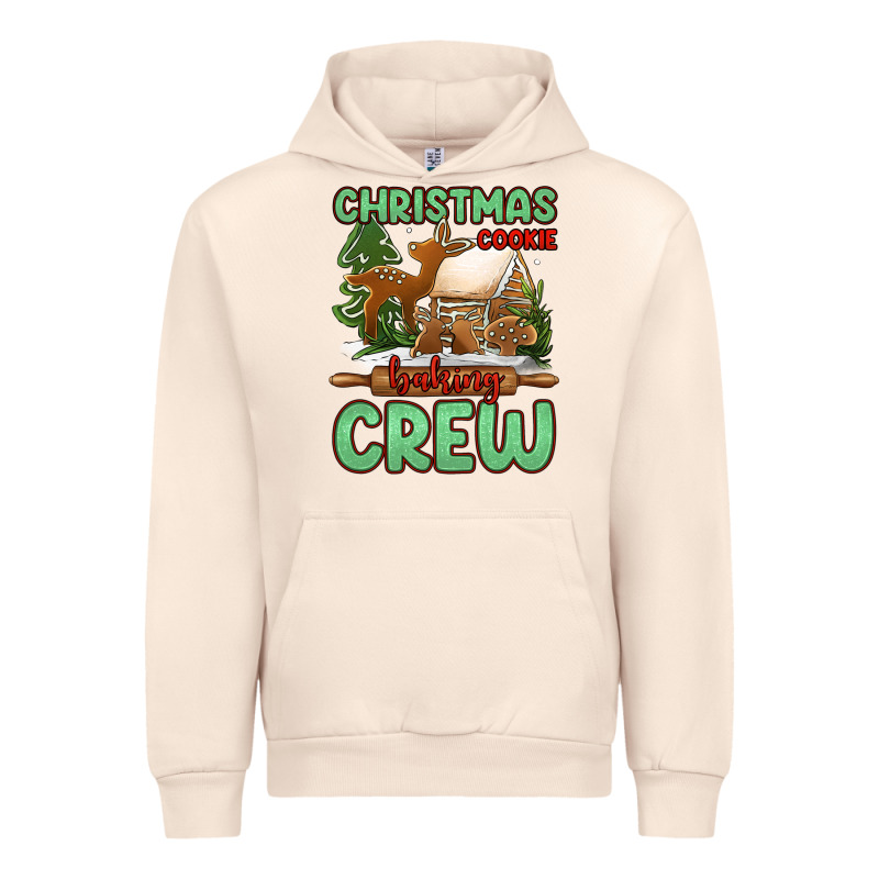 Christmas Cookie Baking Crew Urban Hoodie by Jasminsmagicworld | Teevron