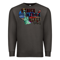 Smoke Merica Merica Merica vibes 4th of july Premium Sweatshirt - CowGirlArtShop