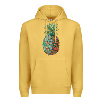 Antique Gold pineapple leopar turquoise serape summer Premium Hoodie - Artiststas