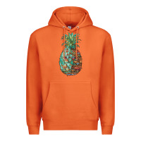 Carrot pineapple leopar turquoise serape summer Premium Hoodie - Artiststas