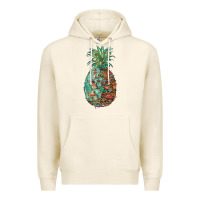 Tofu pineapple leopar turquoise serape summer Premium Hoodie - Artiststas