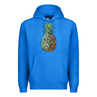 True Royal pineapple leopar turquoise serape summer Premium Hoodie - Artiststas