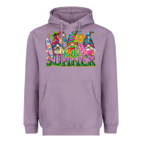 Lavender hello summer gnome Heavyweight Hoodie - texasbilliewilder
