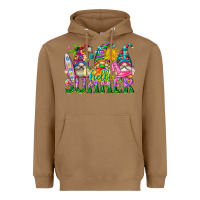 Toasted Coconut hello summer gnome Heavyweight Hoodie - texasbilliewilder