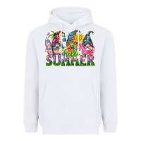 White hello summer gnome Heavyweight Hoodie - texasbilliewilder