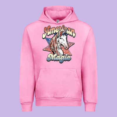 American Magic Urban Hoodie Designed By Nancycooperartshop