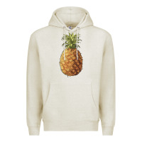 Oatmeal Heather pineapple Premium Hoodie - Artiststas