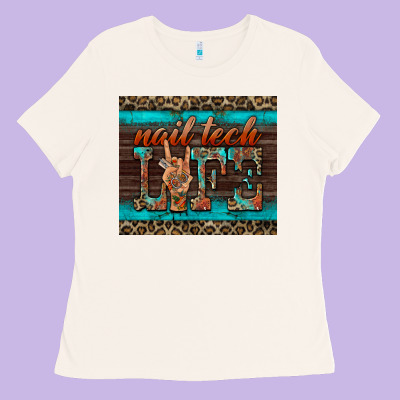 Nail Tech Life Ladies Tee Designed By Barkaloodesign