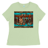 Matcha nail tech life Ladies Tee - BarkalooDesign