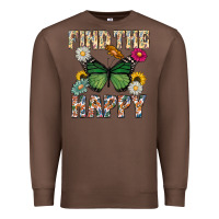 Chestnut Kind The Happy Premium Sweatshirt - CowhideDigitalArt