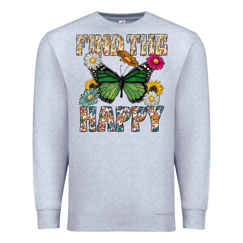 Kind The Happy Premium Sweatshirt by CowhideDigitalArt | Teevron