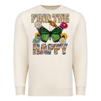 Sandshell Kind The Happy Premium Sweatshirt - CowhideDigitalArt