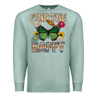 Seafoam Kind The Happy Premium Sweatshirt - CowhideDigitalArt