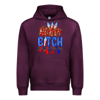 Mauve Wine boom bitch get out the way Urban Hoodie - NancyCooperArtShop