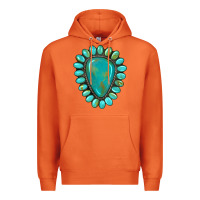 Carrot western gemstone turquoise Premium Hoodie - Artiststas