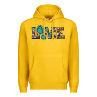 Lemon western gemstone sunflowers serape leopard turquoise love Premium Hoodie - Artiststas