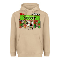 Mushroom soccer mom with leopard Heavyweight Hoodie - Zillion Design Studio
