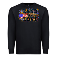 Black Land that we love 4th of July Premium Sweatshirt - Neo Western