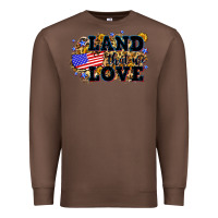 Chestnut Land that we love 4th of July Premium Sweatshirt - Neo Western