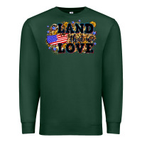 Sports Green Land that we love 4th of July Premium Sweatshirt - Neo Western