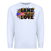 White Land that we love 4th of July Premium Sweatshirt - Neo Western