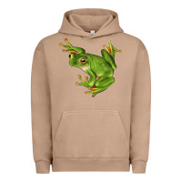 Pigment Burro White Lipped Tree Frog Illustrations Urban Hoodie - LillyAllenDesigns