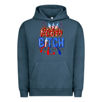 Pigment Midnight Navy boom bitch get out the way Urban Hoodie - NancyCooperArtShop
