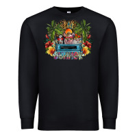 Black summer Premium Sweatshirt - SublimationCraftShop