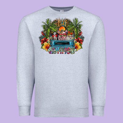 Summer Premium Sweatshirt Designed By Sublimationcraftshop