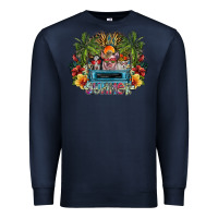 Navy summer Premium Sweatshirt - SublimationCraftShop
