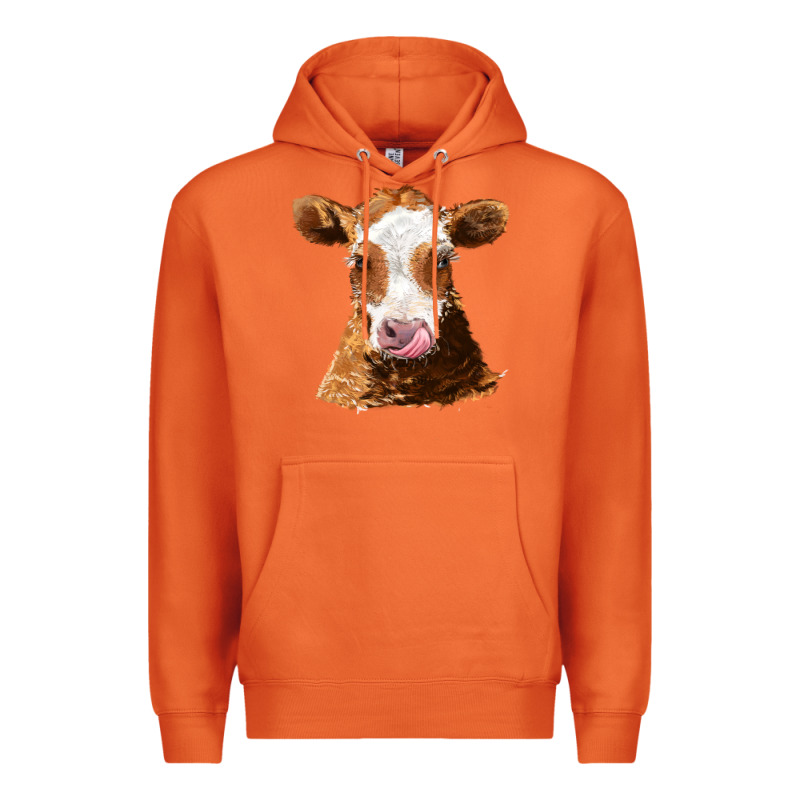 Guernsey Cow Premium Hoodie by AdoDesignShop | Teevron