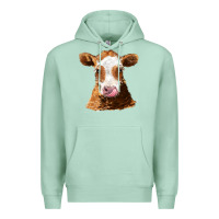 Seafoam guernsey cow Premium Hoodie - AdoDesignShop