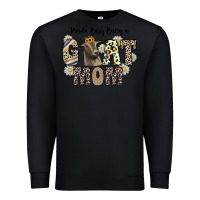 Black kinda busy being a goat mom Premium Sweatshirt - CowhideDigitalArt