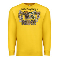 Lemon kinda busy being a goat mom Premium Sweatshirt - CowhideDigitalArt