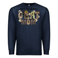 Navy kinda busy being a goat mom Premium Sweatshirt - CowhideDigitalArt