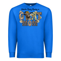 True Royal kinda busy being a goat mom Premium Sweatshirt - CowhideDigitalArt