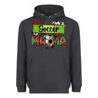 Smoke soccer mama with leopard Heavyweight Hoodie - Zillion Design Studio