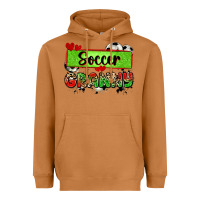 Meerkat soccer granny with leopard Heavyweight Hoodie - Zillion Design Studio
