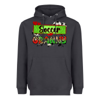 Smoke soccer granny with leopard Heavyweight Hoodie - Zillion Design Studio
