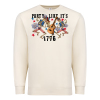 Party Like Its 1776 4th Of July Premium Sweatshirt | Teevron