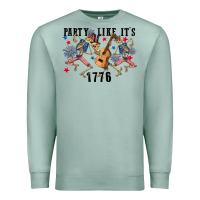 Seafoam Party like its 1776 4th of july Premium Sweatshirt - CowGirlArtShop