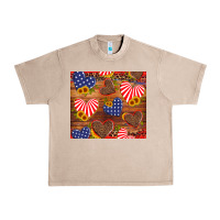French Oak america heart Urban Heavy Tee - Artiststas
