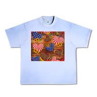 Grape Ice america heart Urban Heavy Tee - Artiststas