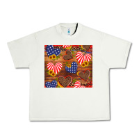 Pistachio america heart Urban Heavy Tee - Artiststas
