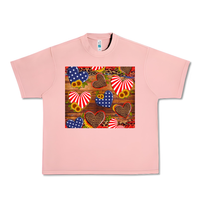 America Heart Urban Heavy Tee by Artiststas | Teevron