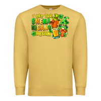 Antique Gold let the shenanigans begin Premium Sweatshirt - FaDigitalArtStudio