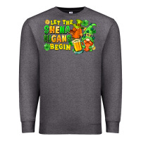 Charcoal Heather let the shenanigans begin Premium Sweatshirt - FaDigitalArtStudio