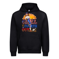 Black Chill the fourth out 4th of july Urban Hoodie - NancyCooperArtShop